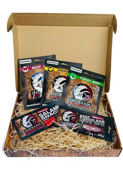Indiana Jerky Dárková kazeta 113 g