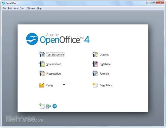 Apache OpenOffice Screenshot 1