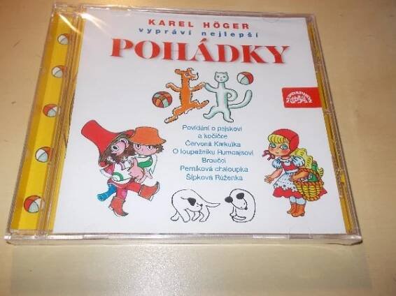 Karel Höger vypráví nejlepší pohádky (CD) ČASOVĚ OMEZENÁ AKCE