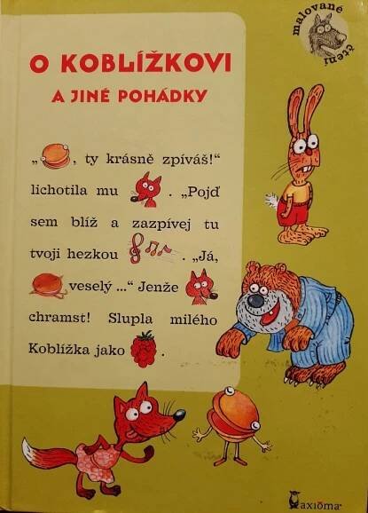 Kniha O Koblížkovi a jiné pohádky - Malované čtení - Trh knih - online antikvariát