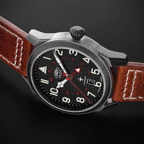 PRIM Pilot Dual Time - D | Oficiální e-shop výrobce hodinek PRIM