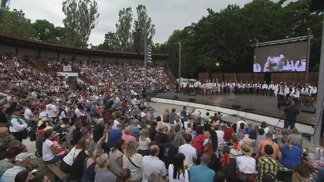 Finále soutěže o nejlepšího tanečníka slováckého verbuňku: MFF Strážnice 2023