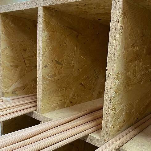 OSB deska 10 mm NA MÍRU 1 m2 Počet m² v nabídce 0 m²
