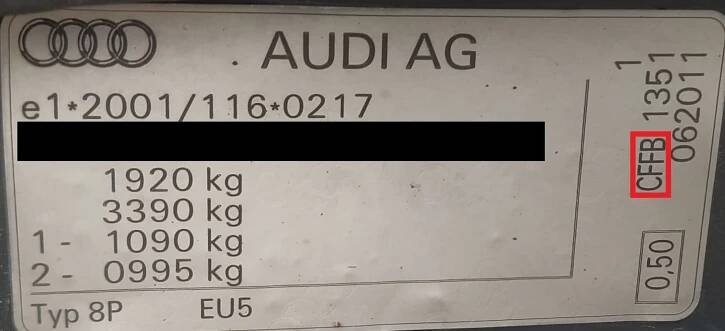 Kde najít kód motoru - AutoComSoft s.r.o.
