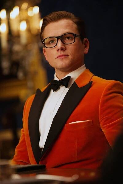 Taron Egerton in "Kingsman: The Golden Circle"
