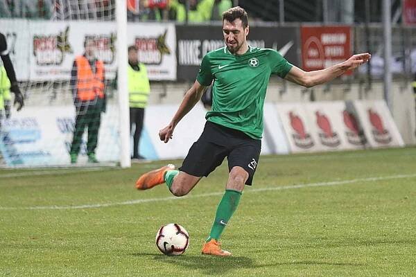 Zápas 25. kola FORTUNA:LIGY 1. FK Příbram - Slavia Praha 0:2.