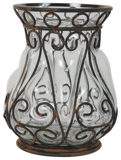Váza Verre, 18 cm