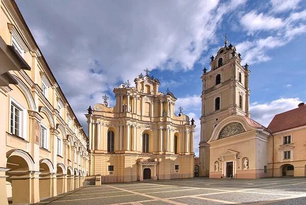 vilnius čo vidieť univerzita vilnius