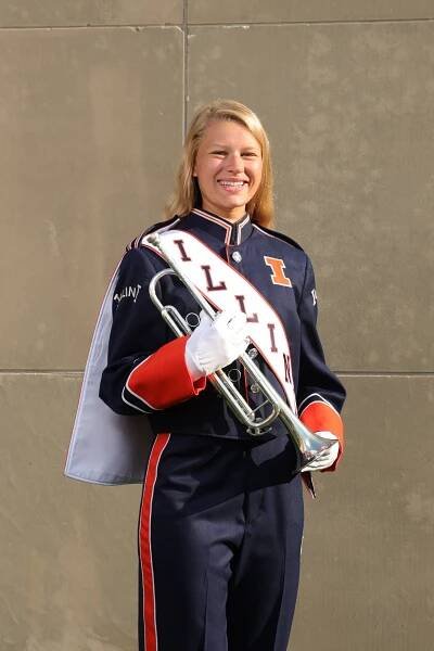 Drum Majors & Section Leaders 2025 - Marching Illini
