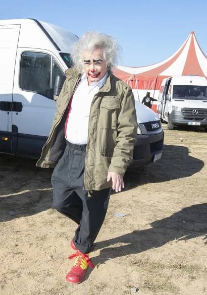 Natáčení nového filmu Cirkus Maximum: Oldřich Kaiser září jako klaun!