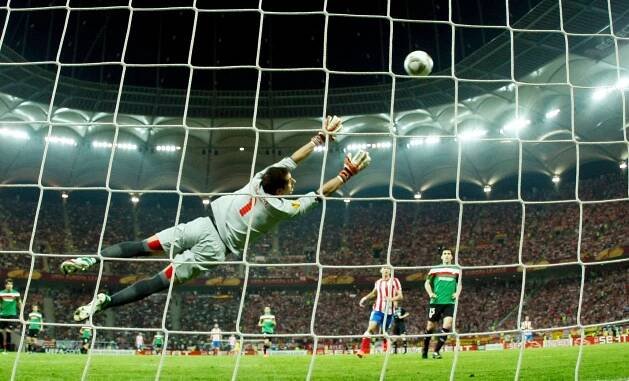 FOTO To byl Falcaův večer! Atlético slaví triumf v Evropské lize