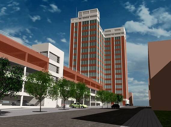 Projekt rekonstrukce správní budovy 21 firmy Baťa ve Zlíně realizoval CENTROPROJEKT