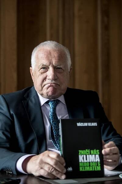 Václav Klaus: Dělat kolem globálního oteplení hysterii je výhodný byznys