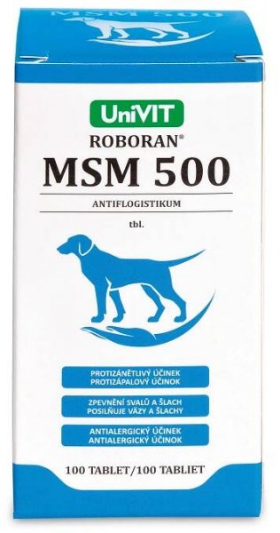 Roboran MSM 500 pro psy 100tbl