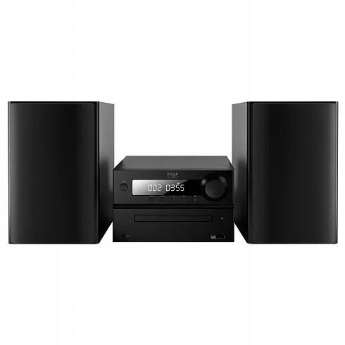 STEREO HI-FI VĚŽ Dálkové ovládání s Bluetooth CD MP3 USB RÁDIO FM Adler AD