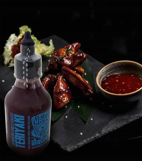 SRIRACHA TERIYAKI thajská Omáčka 200 Ml Crying thajská pikantně sladká CHILLI za 76.00CZK - Allegro