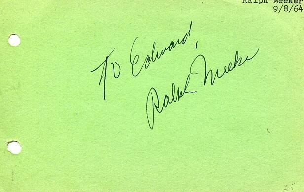 Ralph Meeker
