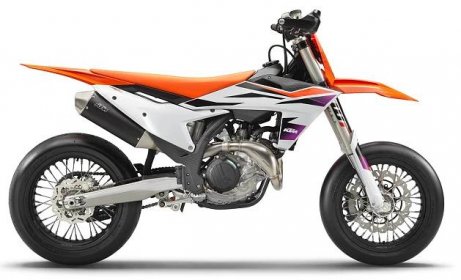 Small and mighty: KTM’s latest 450 SMR squeezes a feisty 62bhp from just 450cc