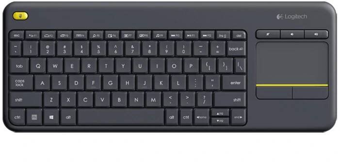 Logitech Wireless Touch Keyboard K400 Plus US černá od 776 Kč