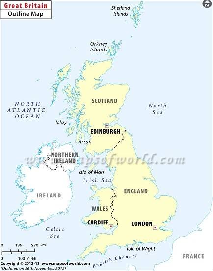 Great Britain Map