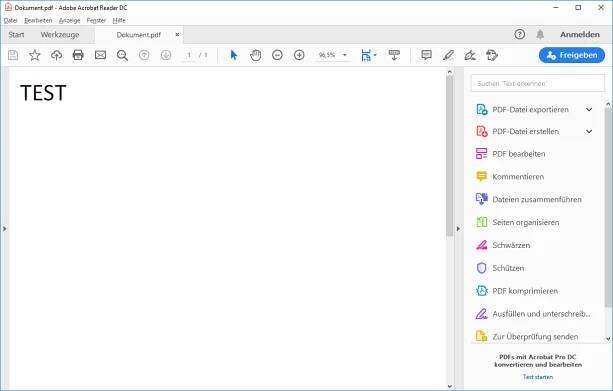 Signatur und Zeitstempel in Adobe Acrobat DC konfigurieren | Global Trust