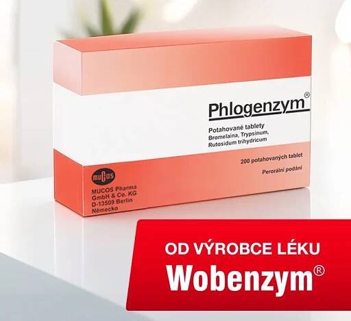 Phlogenzym. Od výrobce léku Wobenzym