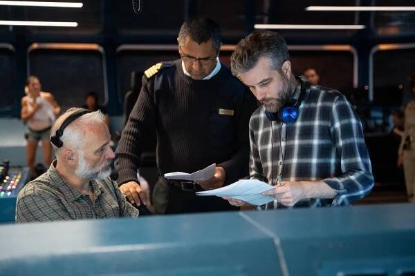 Mark Bonnar, Cliff Curtis, Alex Parkinson - Poslední nádech - Z natáčení