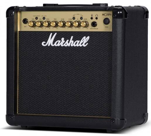 Marshall MG15GFX kombo pro el. kytaru - zvuková technika, nahrávání, DJ technika a hudební nástroje