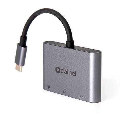 USB hub 3v1 100W HDMI 4K
