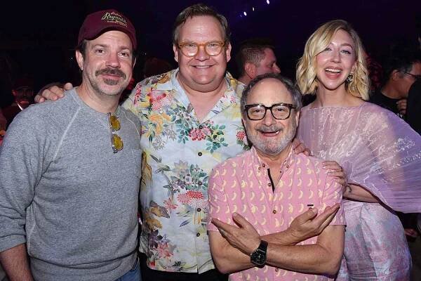 Jason Sudeikis, Andy Richter, Kevin Pollak and Heidi Gardner 2025 Big Slick Party & Show