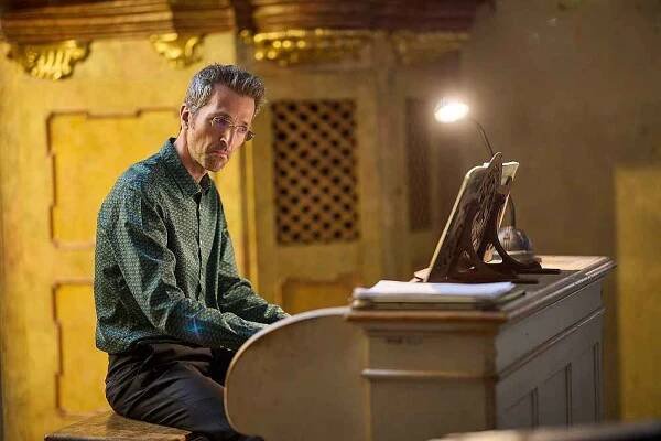 tenorista Jörg Schneider, varhaník Wolfgang Kogert a skladatel Kurt Estermann na festivalu Hudební léto Kuks