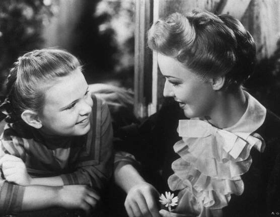Anne Shirley And Joan Carroll In Anne Of Windy Willows, 1940