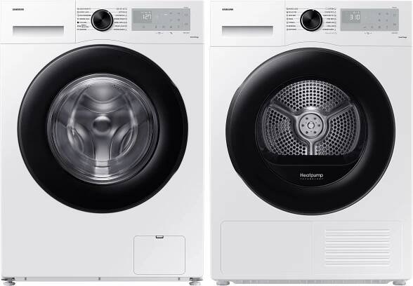 Samsung WW90CGC04DAHLE + DV90CGC2A0AHL white