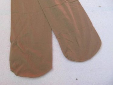 punčocháče-silonky hnědé s klínkem 60.den velké XXXL - Dámské oblečení