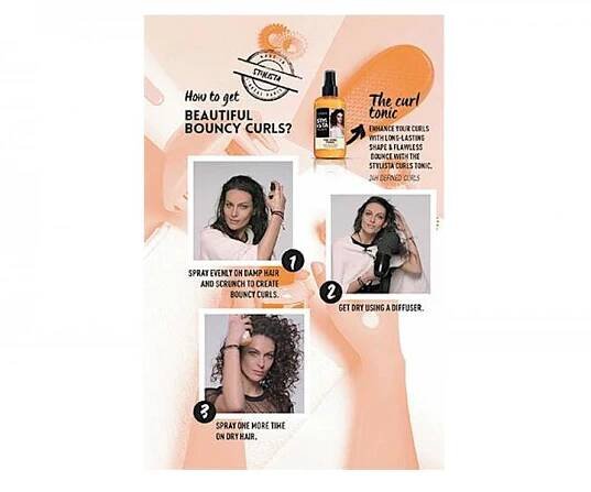 Sprej pro definici kudrnatých a vlnitých vlasů Loréal Paris New Ista Styl The Curl Tonic - 200 ml