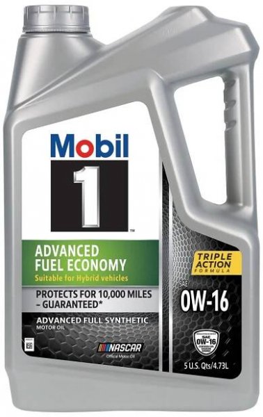MOBIL 1 0W-16 ADVANCED FUEL ECONOMY- 5L