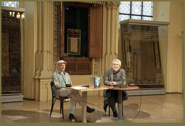 Hans Platzgumer und Manfred Müller in Prag, ÖKF Prag