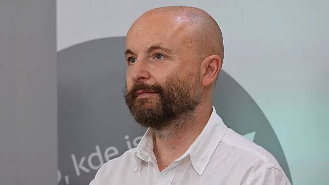 Režisér Tomáš Mašín.