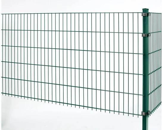 Floraworld Drôtený plotový panel, dvojitý 6/5/6, zelená, 103 x 251 cm