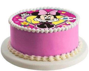 Jedlý papír deKora, Minnie Mouse dort