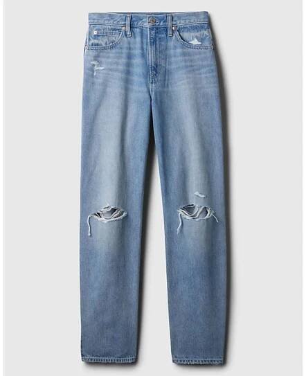 Gap High Rise Barrel Jeans