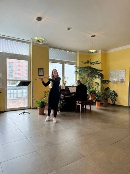 Vystoupení Konzervatoře Plzeň | Senior residence Terasy