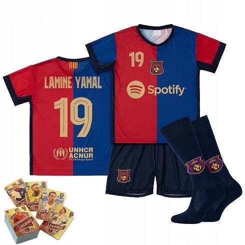 Fotbalové oblečení / komplet + LAMINE YAMAL 19 vel