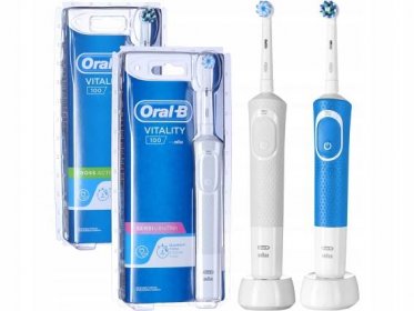 2 elektrické kartáčky Oral-B Vitality pro pár
