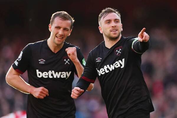 Součkův West Ham šokoval Premier League. V derby složil na lopatky favorizovaný Arsenal