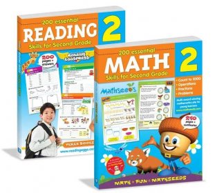 Reading & Math Essential Skills for Second Grade Bundle