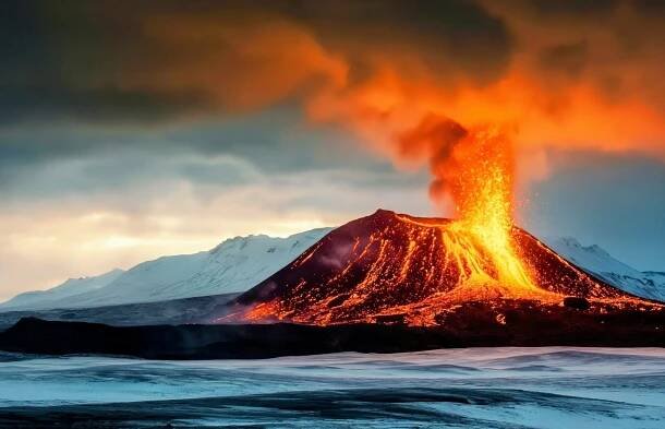 The sun affects magma formation deep within the Earth