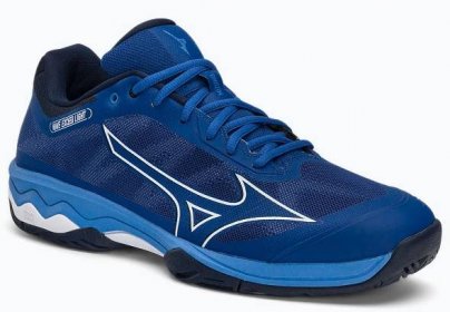 Pánská tenisová obuv Mizuno Wave Exceed Light AC navy blue 61GA221826