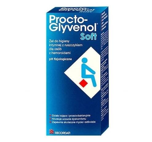 Procto-Glyvenol Soft gel pro hygienu a hemoroidy