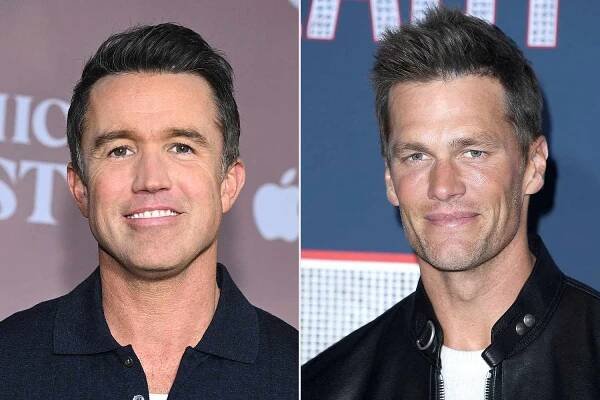 Rob McElhenney’s Son Saved Signed Tom Brady Trading Card amid L.A. Wildfires Evacuation: ‘Of All the Things’ (Exclusive)
